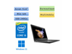 Dell Latitude 5590 - Windows 11 - i5 8Go 240Go SSD - 15.6 - Webcam - Ordinateur Portable PC