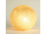 Lampe boule Galaxie orange 24x24x23cm