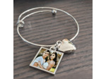 Bracelet personnalisé femme avec une photo