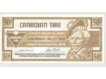 CANADA (CANADIAN TIRE ) 50 CENTS 1992 TTB+