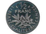 FRANCE 1/2 FRANC ROTY 1991 BE