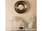 Miroir concave or 61x9x61cm