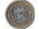 FINLANDE 2011 5 EURO TAVASTIA SUP