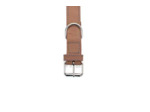 Collier en Nubuck, Marron pour chiens - 40cm x 15mm
