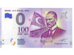 TURQUIE 2019-1 SIVAS 4-11 EYLUL 1919 BILLET SOUVENIR 0 EURO TOURISTIQUE NEUF