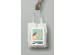 Tote bag ou sac Ping Pong "La pongiste de tennis de table"