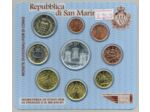 SAINT MARIN 2005 SERIE 8 MONNAIES + 5 EURO ARGENT B.U