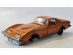 CHEVROLET CORVETTE STINGRAY ORANGE 22 DINKY TOYS 1/43 MECCANO SANS BOITE