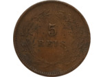 PORTUGAL 5 REIS 1904 TTB (W530)