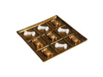 Jeu OXO Canin aluminium doré 25x25x25cm