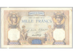 FRANCE 1000 FRANCS CERES ET MERCURE SERIE K.641 26 octobre 1927 TB+