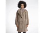 Veste longue Rino et Pelle en fausse fourrure
