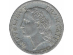 FRANCE 5 FRANCS LAVRILLIER ALU 1946 B TB+