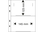 FEUILLES MULTI COLLECT-TRANSPARENTES 2 CASES pour Serie BU MU1362