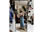 Jupe longue en Denim boutonnée