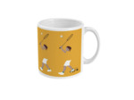 Tasse ou mug "Joueuse de badminton" - personnalisable
