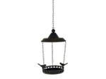 Mangeoire oiseaux suspendue 20x17x64cm