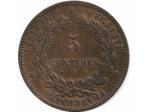 FRANCE 5 CENTIMES CERES 1879 A SUP-