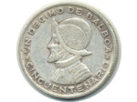 PANAMA 1 DECIMO DE BALBOA 1953 TTB (W18)