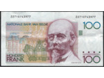 BELGIQUE 100 FRANCS NON DATE (1982-94) SIGNATURE 5 ET 15 TTB+ 977 (W142)