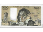 FRANCE 500 FRANCS PASCAL 2-6-1983 L.190 SPL
