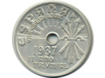 ESPAGNE REPUBLIC 25 CENTIMOS 1937 TTB+ (W753)