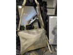 0324 Sac pochette cuir argent