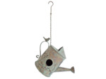Nichoir oiseaux arrosoir fer 22x19x33cm