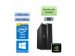 Dell Precision 5820 - Windows 10 - W-2235 32Go 500Go SSD - Quadro P2200 - Ordinateur Tour Workstation PC
