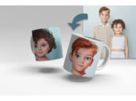 Mug personnalisé avec avatar d'après photo