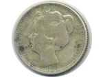 PAYS-BAS 25 CENTS 1906 WILHELMINA I TB+ (W120.2)