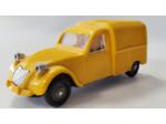 CITROEN 2CV FOUGONNETTE JAUNE NOREV PLASTIQUE 1/43 SANS BOITE