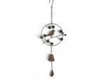 Clochette carillon oiseau 24x6x70cm