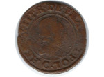 HENRI III (1574-1589) DOUBLE TOURNOIS 1589 C (St LO) B+