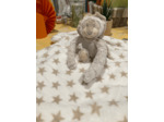 Peluche LION et son plaid Sud Etoffe