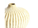 Vase Lorito beige céramique 30x16x25cm