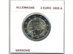 ALLEMAGNE 2020 5 ATELIERS A.D.F.G.J 2 EURO VARSOVIE SUP
