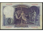 ESPAGNE 50 PESETAS 25 AVRIL 1931 TTB 329 (W82)