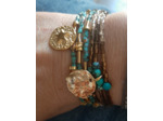 BRACELET MULTIRANGS EARTH