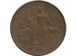 FRANCE 10 CENTIMES DUPUIS 1915 TTB+