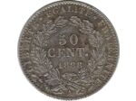 FRANCE 50 CENTIMES CERES 1888 A (Paris) TTB+