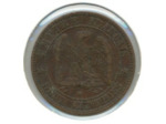 FRANCE 2 CENTIMES 1857 W NAPOLEON III TB+