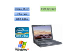 Dell Latitude D830 - Windows XP - C2D 2Ghz 2Go 80Go - 15.4 - Port Serie - Ordinateur portable PC