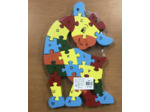 PUZZLE GIRAFE EN BOIS ALPHABET ET NUMERO MODELE 3 NEUF