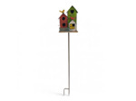 Nichoir oiseaux les trois cabanes 22x15x141cm
