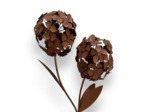Tuteur fleurs Hortensias 35x17x122cm