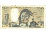 FRANCE 500 FRANCS PASCAL SERIE J.140 4-6-1981 TB+