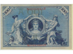 ALLEMAGNE 100 MARK 7 FEVRIER 1908 SERIE E TTB