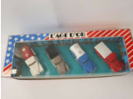 COFFRET 4 DODGE 1950 CITERNE ET PICK-UP L'AGE D'OR SOLIDO 1/43 BOITE D'ORIGINE