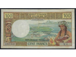 NOUVELLE CALEDONIE NOUMEA 100 FRANCS NON DATE (1973) SERIE X.1 TTB